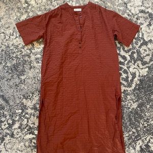 Everlane midi/maxi organic cotton dress